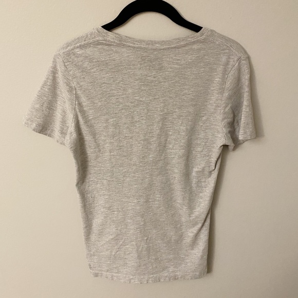 5/$20 Grey & Camo MTV Short Sleeve Graphic Tee - Picture 2 of 3